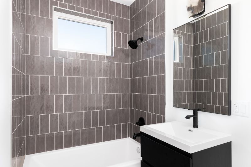 Bathroom Tile Accent Wall